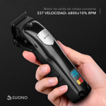 Máquina de Cortar Pelo Suono Hair Clipper + Trimmer 