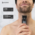 Máquina de Cortar Pelo Suono Hair Clipper + Trimmer 