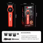Trimmer Patillera Inalam. Profesional Wmark NG-7201 7000 Rpm