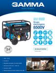 Grupo Electrógeno 8500V - GE3482AR