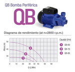 Bomba Periférica Hasta 28mts Pluvius 23100 Qb60 33lts/min