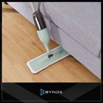 Mopa para Piso y Vidrios Bynox 3en1 con mopa circular mopa plana y mopa para vidrios CI-SPR3E1-GR