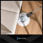 Mopa para Piso y Vidrios Bynox 3en1 con mopa circular mopa plana y mopa para vidrios CI-SPR3E1-GR