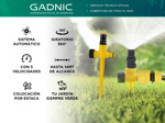 Aspersor de Riego Automático Gadnic RGA14 Rotación 360 Grados
