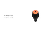 Aspersor de Riego Gadnic RGA17 Giratorio 10 Metros