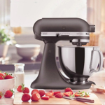 Batidora Artisan Plus KitchenAid 4.8L Negro RKSM175PSRBK