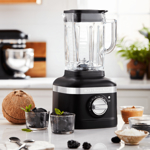 Licuadora K400 KitchenAid con Jarra de Vidrio Negro LKSB4026ROB