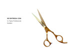 Tijera Golden Gadnic Profesional Para Peluquería Acero Inoxidable de 6.5