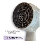 Secador de Pelo Arrow 3000 Iónico 2200w Blanco SP5100AWW
