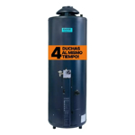 Termotanque A Gas Alta Recuperación Acquapiu HYBRID4 H-1100 1100 Lts/H