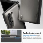 Funda Spigen Slim Armor Pro para Galaxy Z Fold 6 con puerto para bisagra