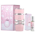 Perfume Lattafa Yara EDP 100 ml + aceite de perfume 10 ml para mujer