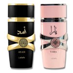 Perfume Lattafa para unisex 2 Yara & Asad 100 ml