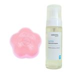 Limpiador/masajeador Facial Sonic Magneto Siicone Rose + Espuma Limpieza