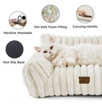 Sofá De Cama Esponjoso Para Perros Grandes Bedsure, 36 Pulga