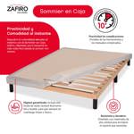 Conjunto Sommier en caja y Colchón Zafiro Express Light de 2 plazas 140x190