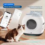 Caja De Arena Sanitaria Philco Autolimpiante Smart Para Gatos BG001PP