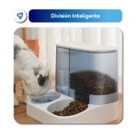 Comedero Bebedero con Dispensador de Comida Automatico Waggs Perro Gato Celeste