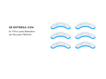 Filtros de Repuesto Gadnic para Bebedero Mascotas PB4040