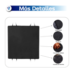 Funda Cubre Asiento Trasero Auto Impermeable Mascotas Waggs