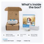 Rastreador GPS y monitoreo de salud para perros Tractive