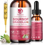 Suplemento de extracto de hoja de graviola de guanábana Lukaree, 30 ml con mar