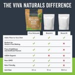 Suplemento de fibra Viva Naturals Organic Psyllium Husk 680g