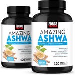 Suplemento Force Factor Amazing Ashwa con Ashwagandha KSM-66