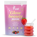 Péptidos de colágeno en polvo Fuel Glow Beauty con ácido hialurónico