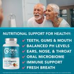 Suplemento oral, excelente salud bucal para adultos con mal aliento, 50 tabletas