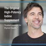 Suplemento Optimox Iodoral, 6,25 mg de yodo de alta potencia, 90 tabletas