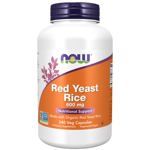 Suplements NOW, arroz de levadura roja, 600 mg, 240 cápsulas vegetarianas