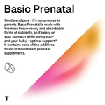 Suplemento Thorne Basic Prenatal para mujeres embarazadas 90 cápsulas