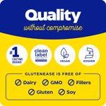 Suplemento Enzymedica GlutenEase para enzimas digestivas 60 cápsulas