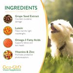 Suplemento oftalmológico Ocu-glo para perros pequeños (45 unidades)