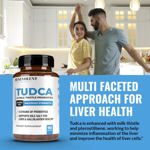 Suplemento de sales biliares TUDCA de Benevolent Nouriment 2000 mg