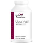 Suplemento Bariatric Advantage Ultra Multi con hierro 270 cápsulas