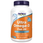 Supplements NOW Ultra Omega-3 500 EPA 250 DHA 180 cápsulas blandas