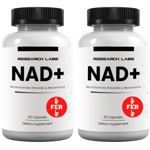 Supplement Research Labs NAD+ 2 para 1 con RiboYoung™ 120 cápsulas