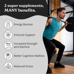 Suplemento Better Alt Energy Duo Shilajit de 30 g y musgo marino