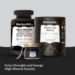Suplemento Better Alt Energy Duo Shilajit de 30 g y musgo marino