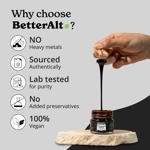 Suplemento Better Alt Energy Duo Shilajit de 30 g y musgo marino