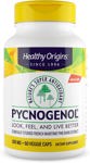 Suplemento de pycnogenol de Healthy Origins, 100 mg, 60 unidades