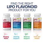 Suplemento Lipo-Flavonoid Plus Tinitus Relief 100 comprimidos