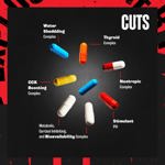 Quemador de grasa termogénico Supplement Animal Cuts, 42 paquetes