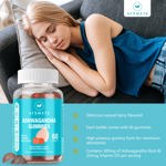 Complemente las gomitas de ashwagandha y vitamina D de AFXMATE