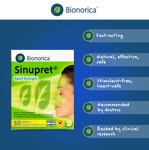 Suplemento Bionorica Sinupret Adult Strength 50 comprimidos