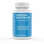 Suplemento BodyBio Gut Health Butirato + Sodio 60 cápsulas