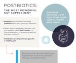 Suplemento BodyBio Gut Health Butirato + Sodio 60 cápsulas