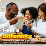 Suplemento Enzymedica GlutenEase Digestive Aid 60 cápsulas